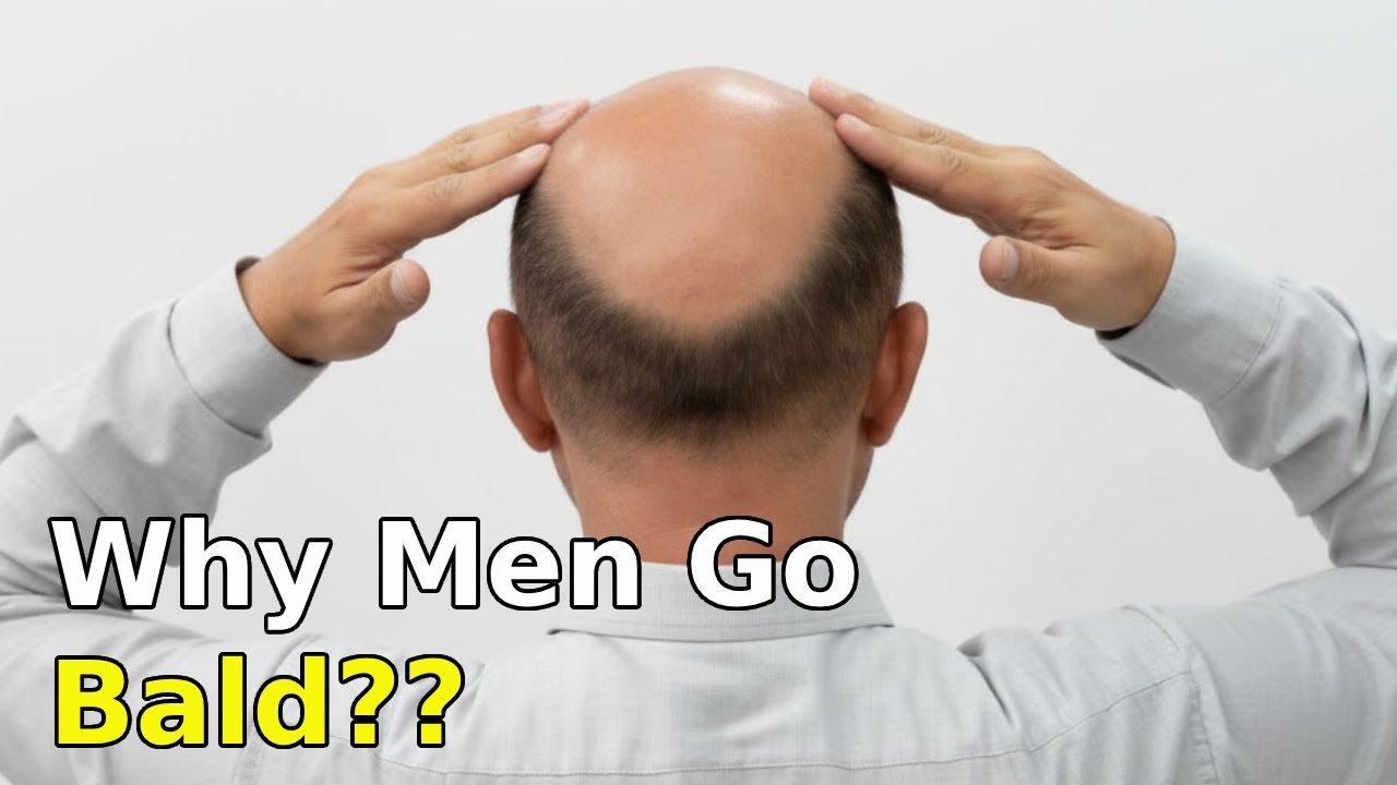 Why Do Some Men Get Bald as They Grow Older?( The Real Reason )