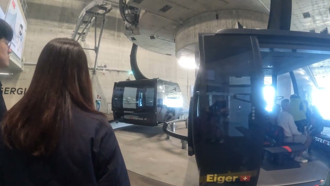 Cable car time #jungfrau #mountains #travel #Swissdays #gopro  #video #182