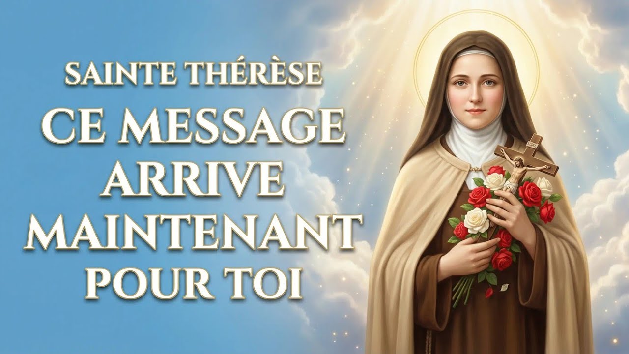 🔥 CE MESSAGE DE SAINTE THÉRÈSE ARRIVE AU MOMENT EXACT OÙ TU EN AS BESOIN 🙏