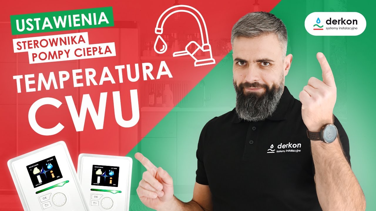 NIBE. Jak ustawić temperaturę CWU. Tryby, harmonogram i przegrzew okresowy