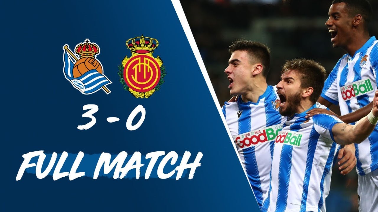 FULL MATCH | Real Sociedad 3 - 0 RCD Mallorca LaLiga