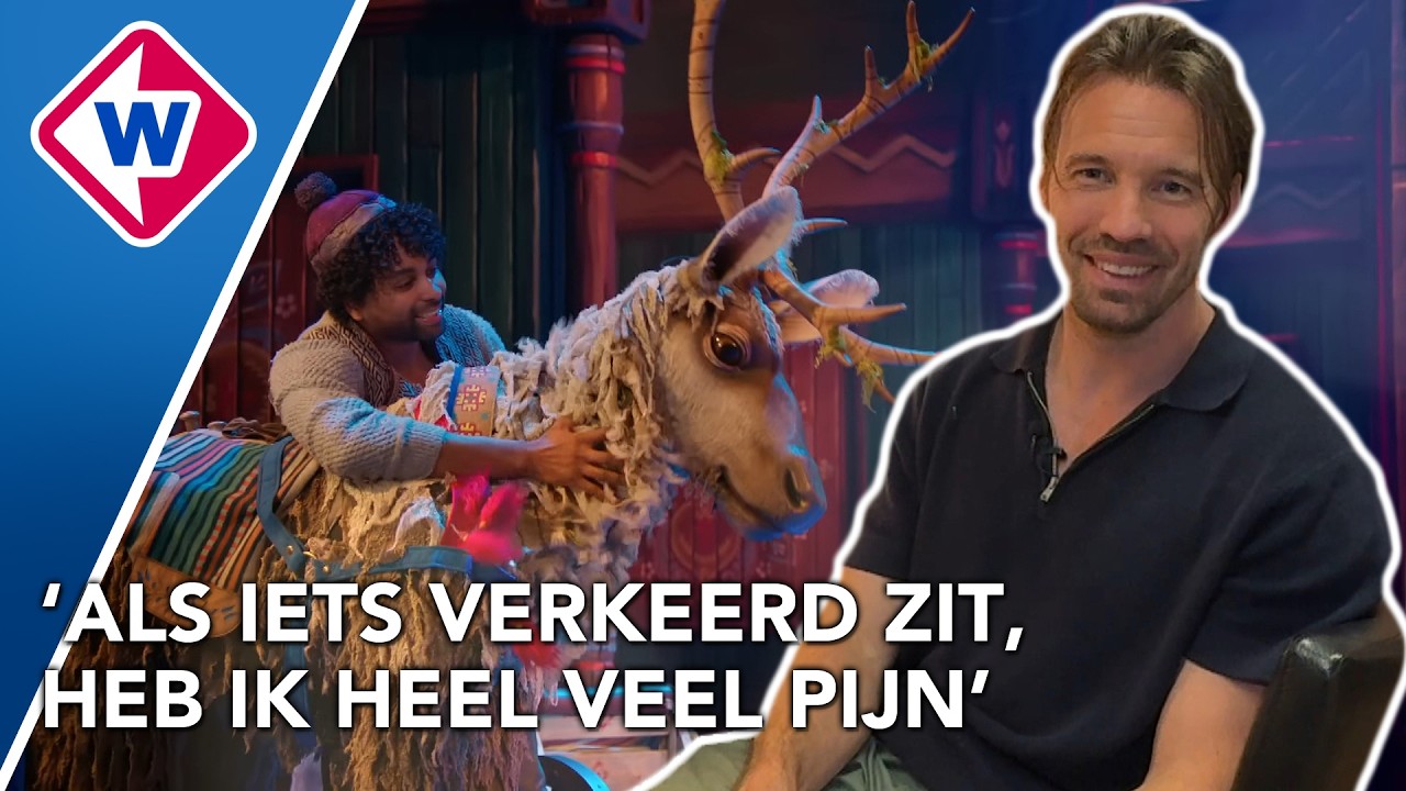 Meedoen in de musical Frozen is niet voor watjes: hitte, pijn en keihard trainen