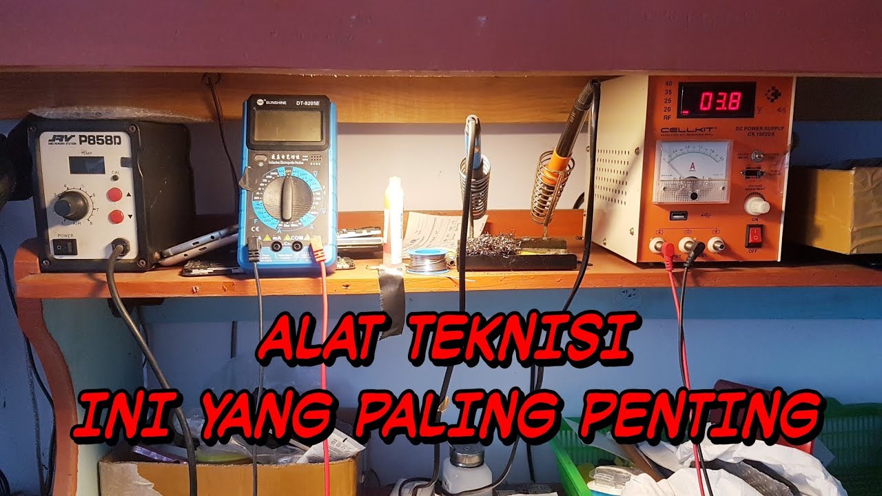 Alat Yang Di Butuhkan Untuk Teknisi Pemula