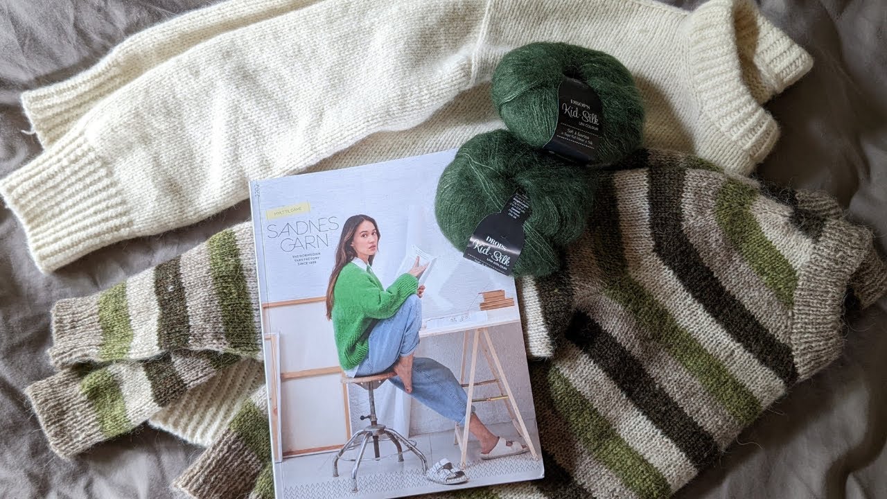APRIL KNITS | two finished sweaters, lopi socks, and happy mail