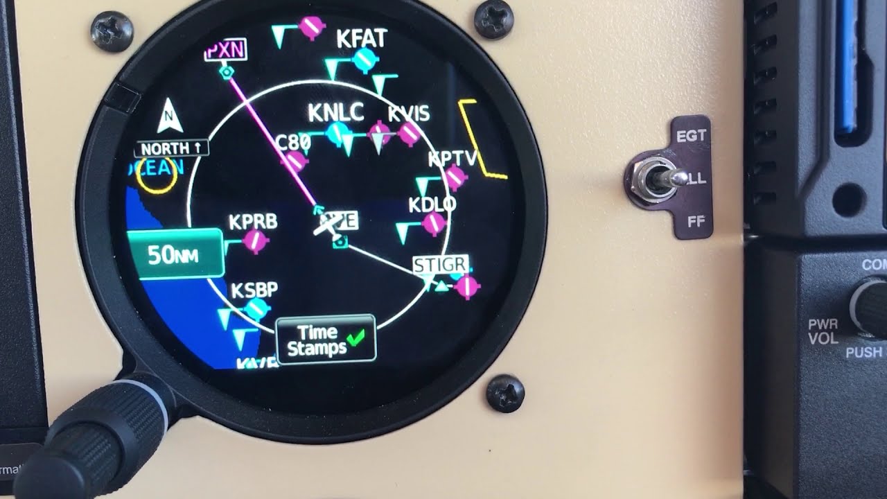 Flying with a Garmin GI 275 MFD