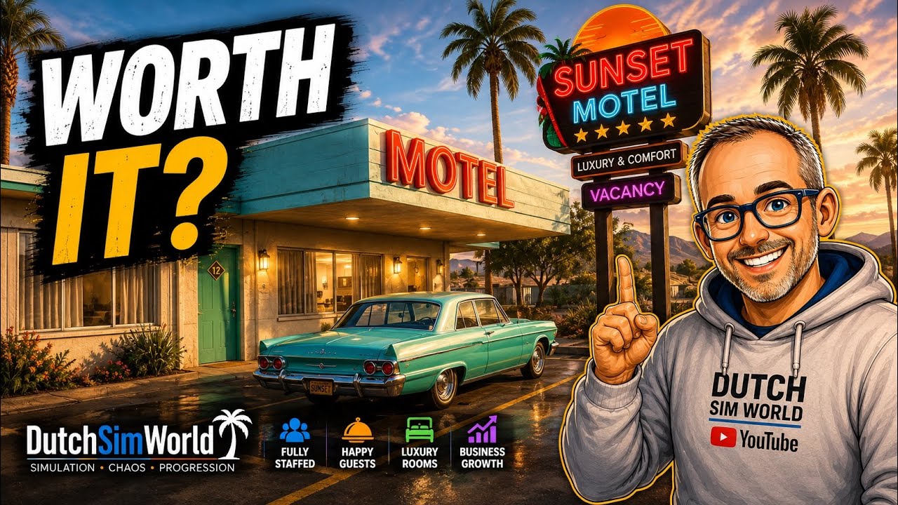 After 30 HOURS&hellip; Is Sunset Motel Worth Playing? 🌴PS5 GAMEPLAY