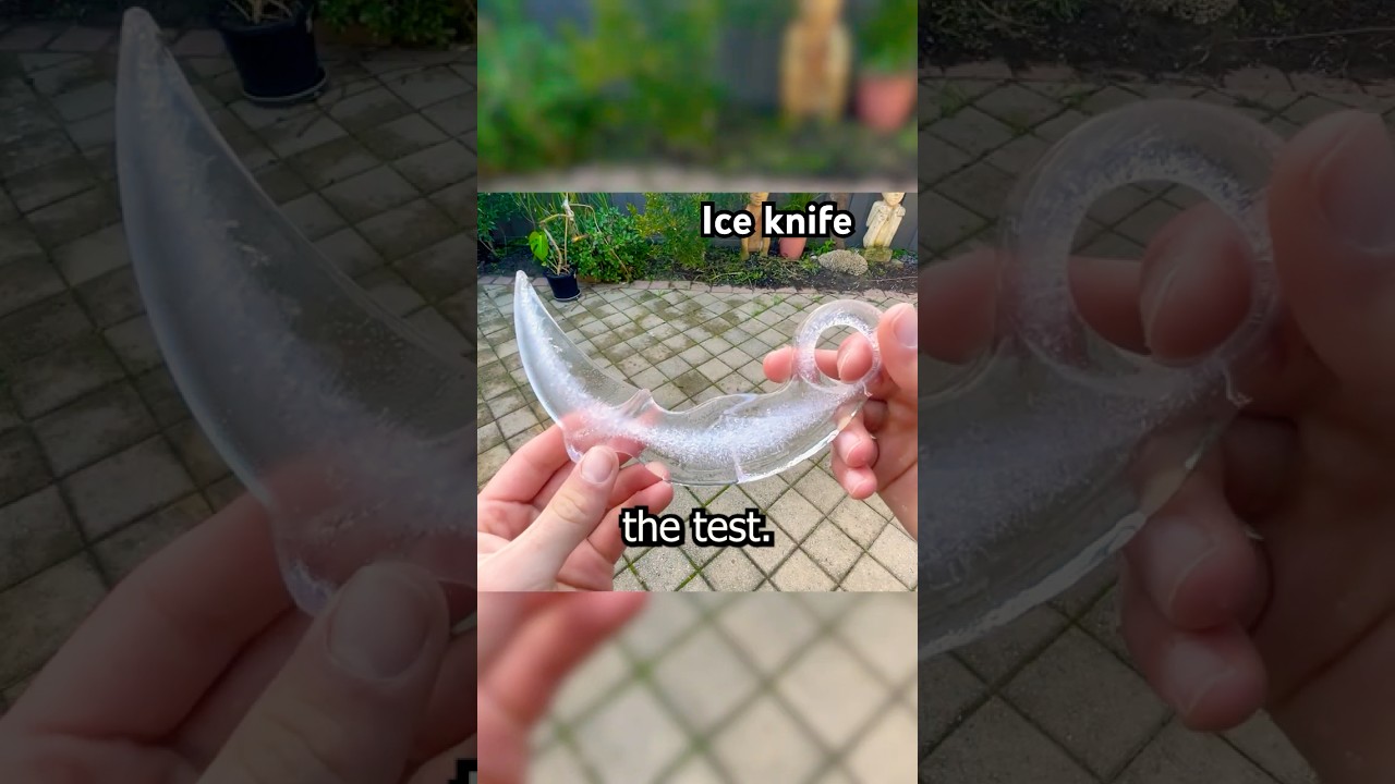 I Made Ice SUPPER Strong