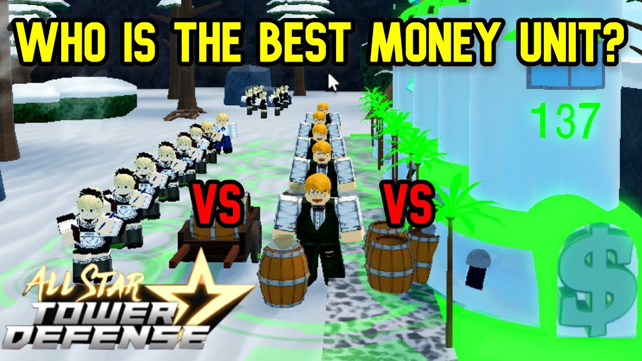 Who is the Best Money Farm Unit in All Star Tower Defense? Saber vs Bulma vs Escanor