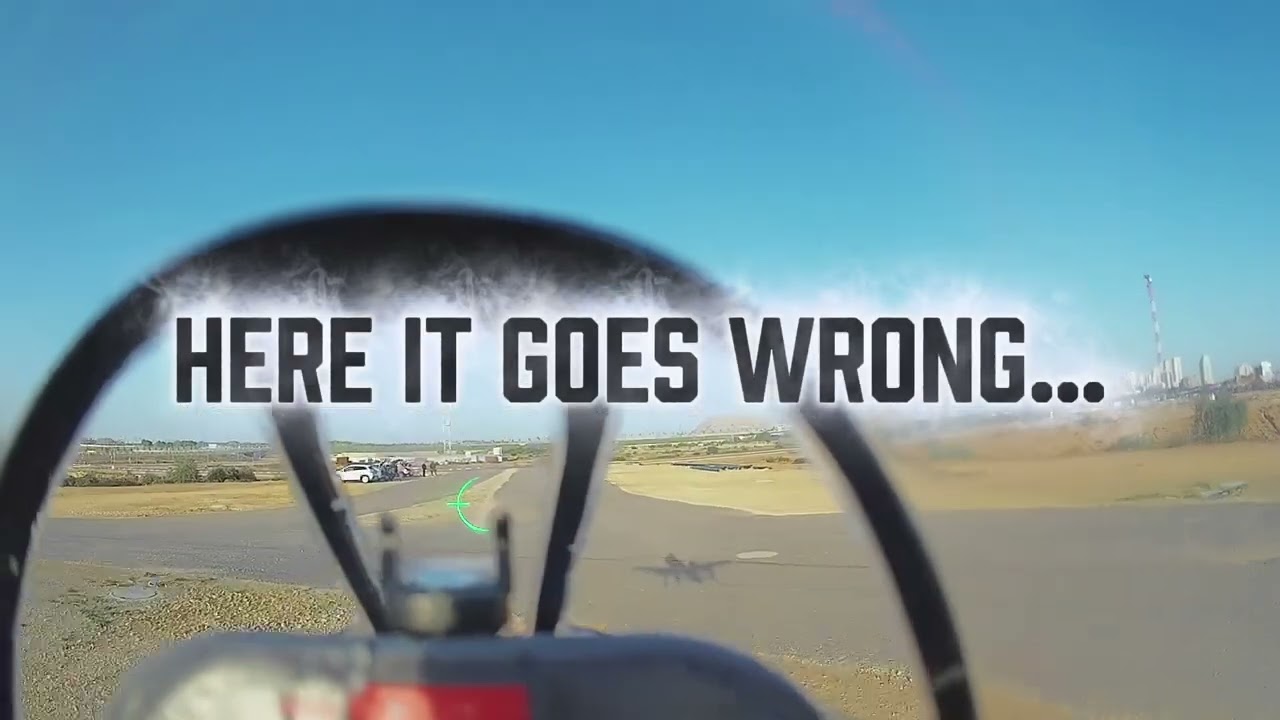 FMS A-10 FPV - Crash Landing