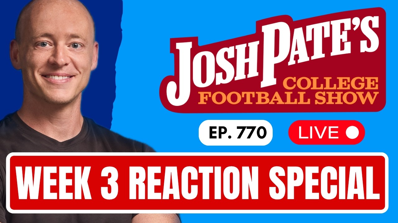 Week 3 Reaction Show | Ole Miss Beats LSU | Kentucky Upsets Texas A&M | AP Poll Reaction