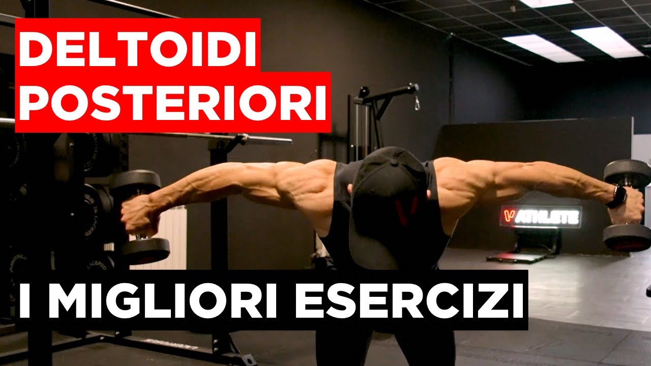DELTOIDI POSTERIORI: i migliori esercizi per spalle tonde e piene