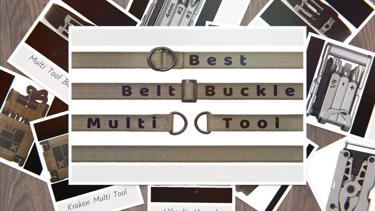 Best Belt Buckle Multi Tool