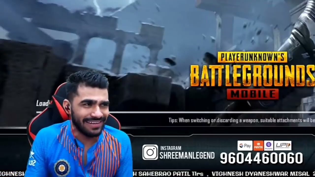 shreeman legend frustrated | funny moment | PUBG Mobile