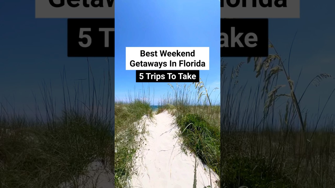 Best weekend getaways in Florida! #weekendgetaway #floridatravel #floridagetaway #floridavacation