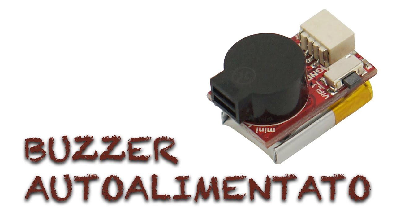 NON PERDERE IL TUO QUAD! Come installare un buzzer autoalimentato - Vifly FInder