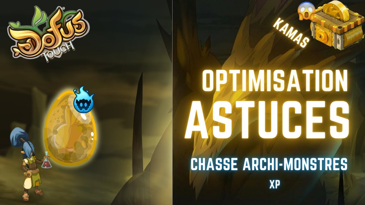 Quete Du Dofus Ocre Dofus Touch // ASTUCES/CHASSE ARCHI-MONSTRES/HORAIRES DE CHASSE/KAMAS