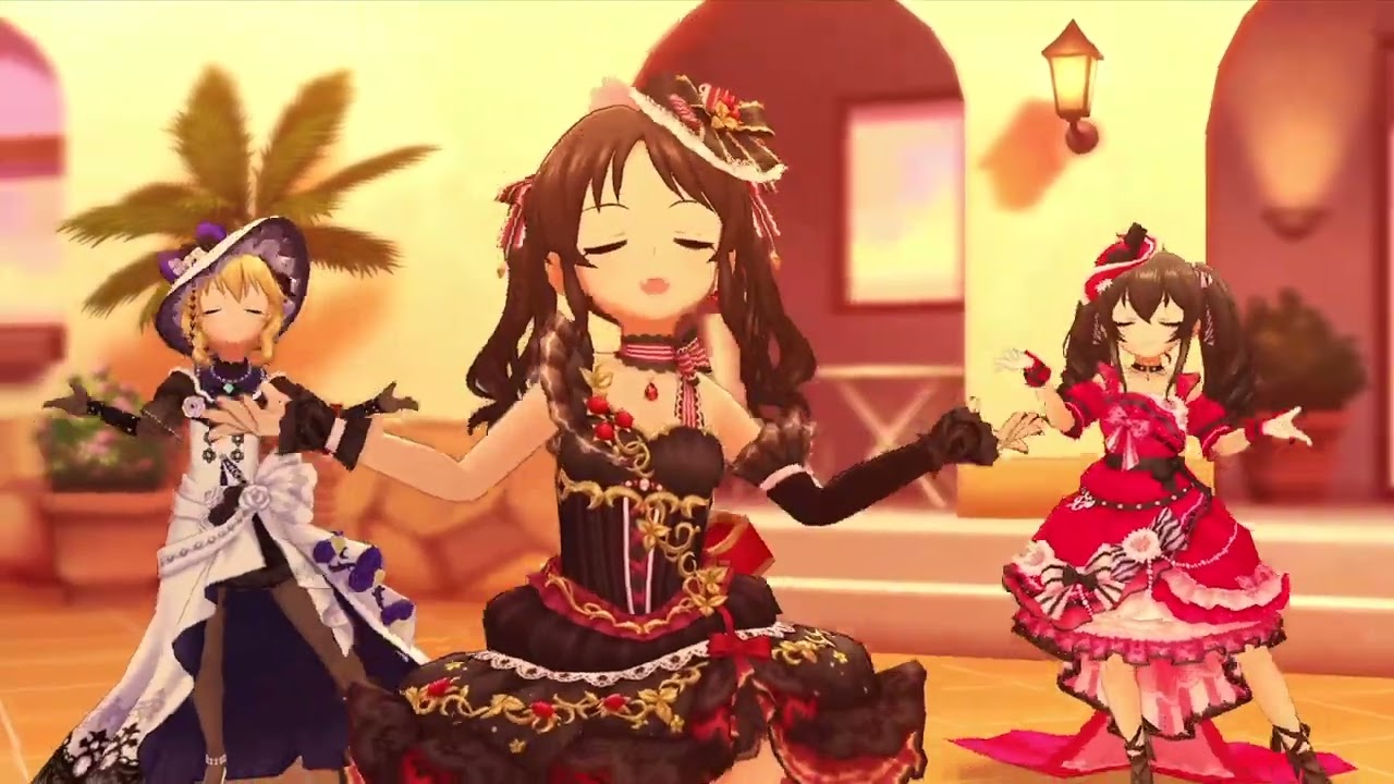 デレステMV「Night Time Wander」ももぺあべりー(櫻井桃華,的場梨沙,橘ありす)