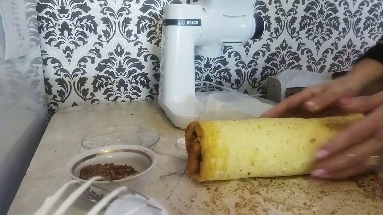 Обещанный рецепт крема, всё очень просто.... рулет готов.