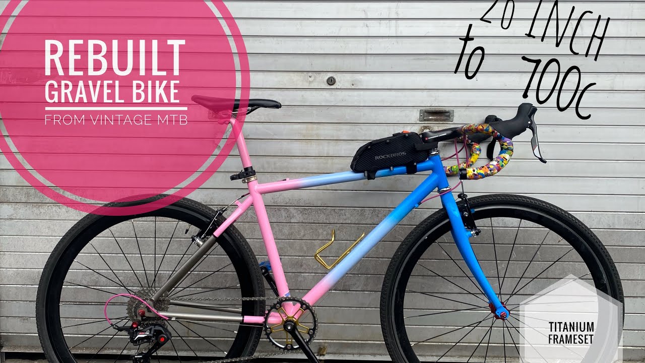 Rebuild vintage titanium bike by merlin to 700c gravel