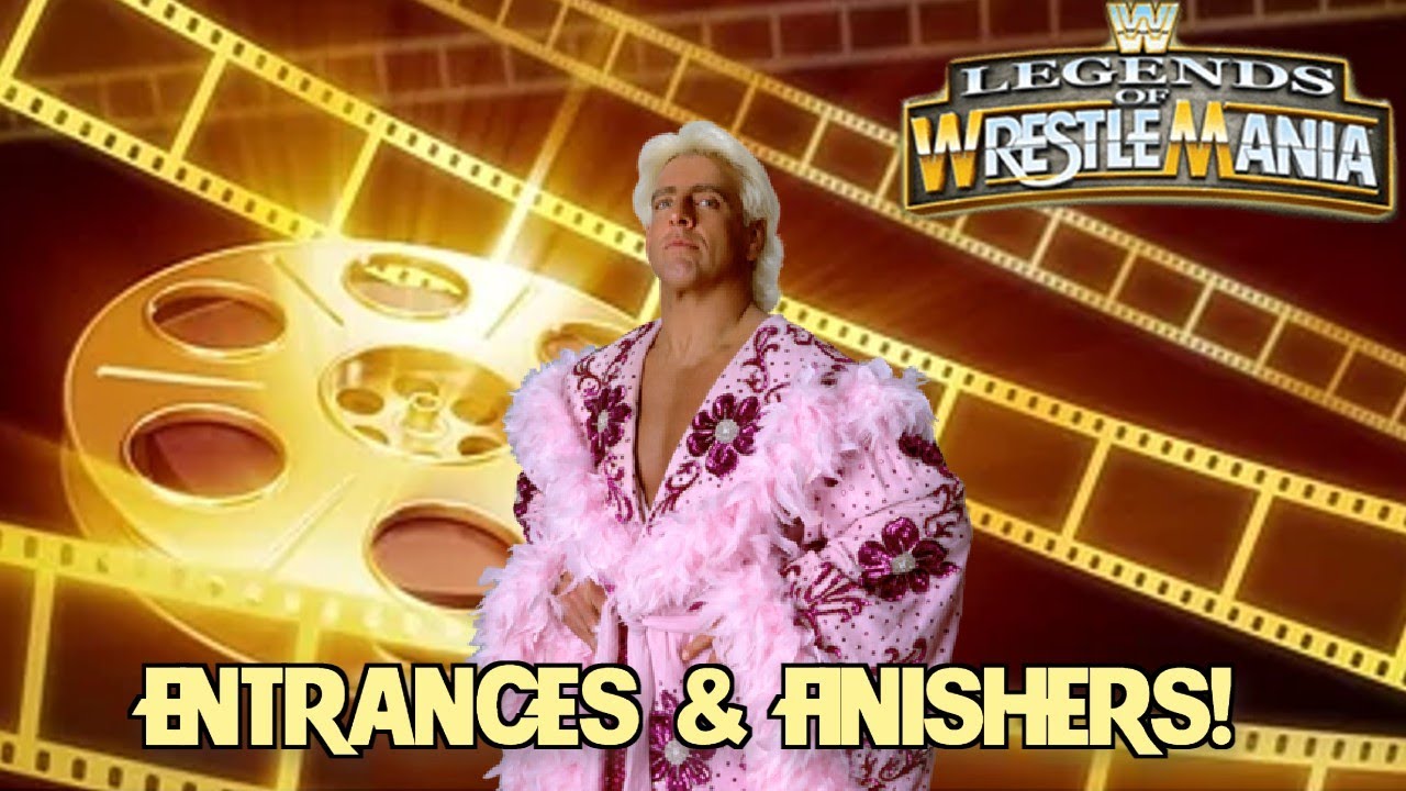 Выходы и финишеры WWE Legends of Wrestlemania: Рик Флэр