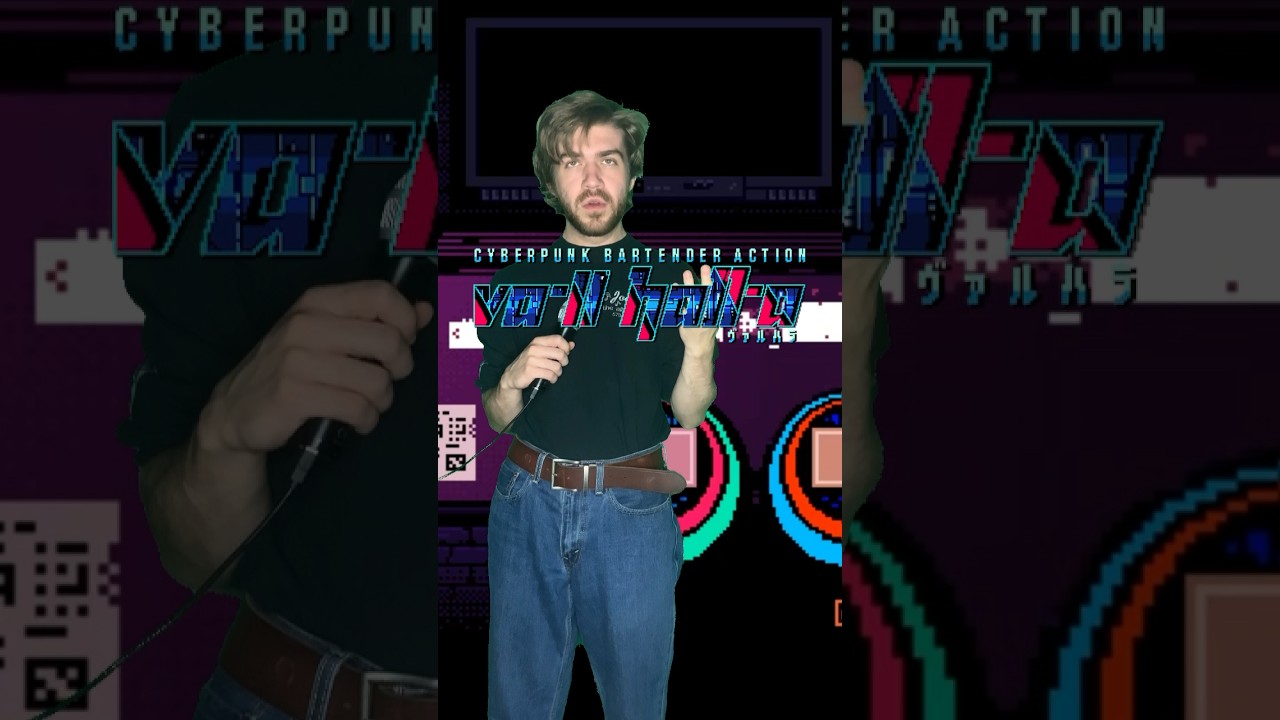 VA-11 HALL-A review #gaming #videoessay #obscuregames #va11halla