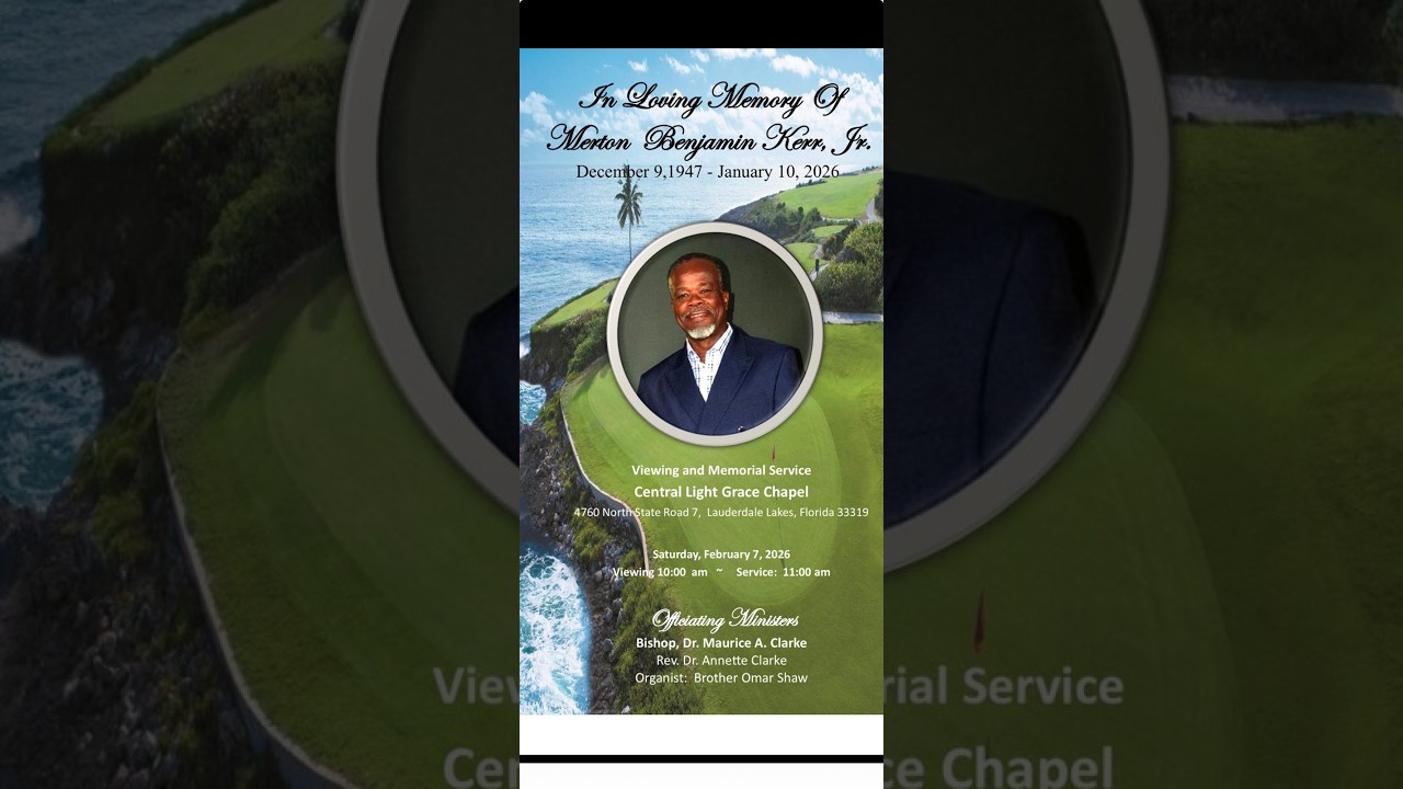 C.L.G.C  In Loving Memory of - Merton Benjamin Kerr, Jr     2/7/26
