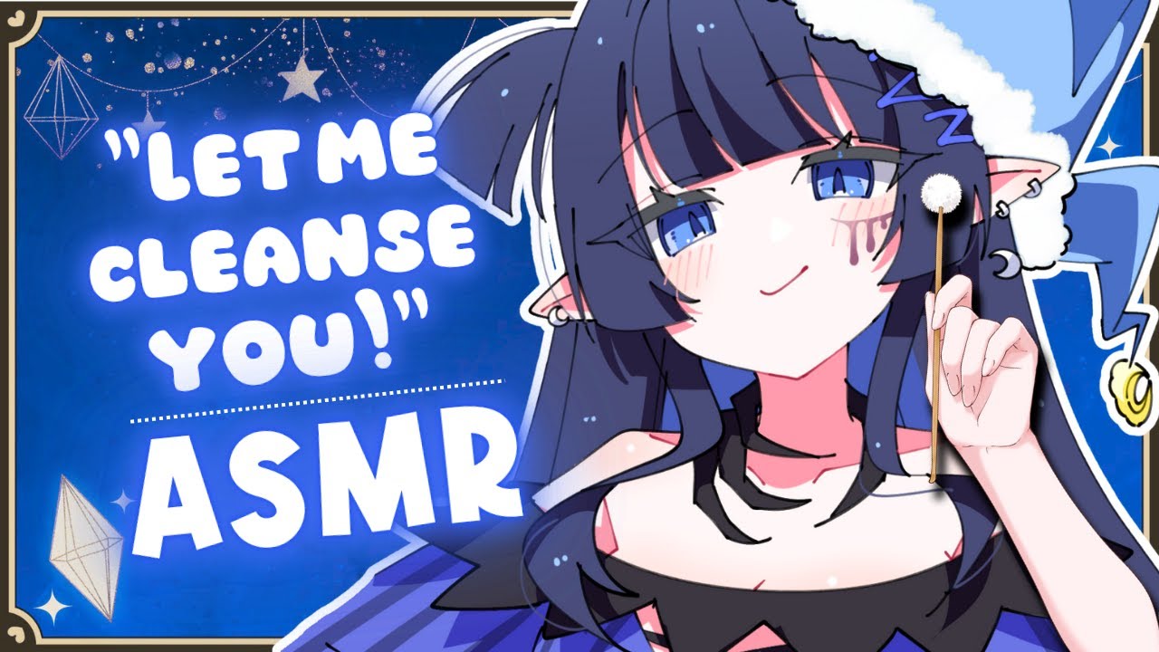 【3DIO ASMR】British Elf Girl Cleanses You ✨ ear-cleaning, soft-whispers + tingles for relaxation
