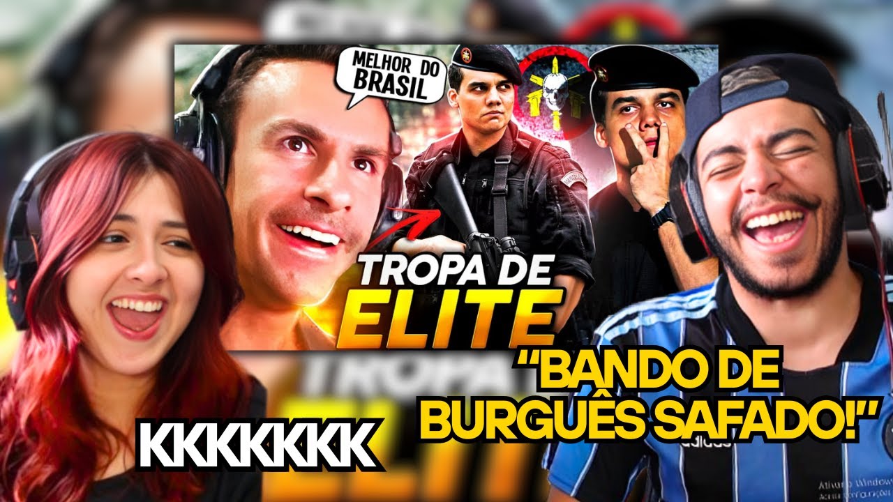 Super Xand&atilde;o watching Elite Squad! The best Brazilian film | React
