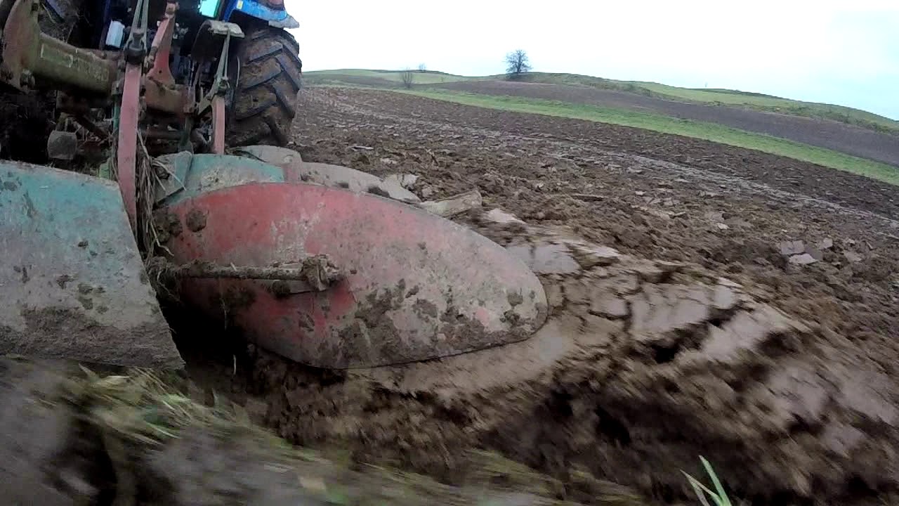 Extreme Ploughing 2018 Ciężka Orka w Podlaskim New Holland TD5.85 & Pług Kverneland