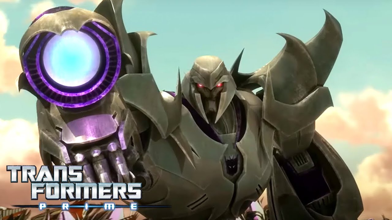 Transformers: Prime | Megatron Ready to Battle! | COMPILATION | Transformers Official