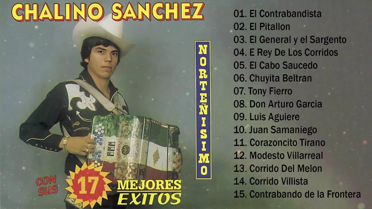 Chalino Sanchez Corridos - Mix - Puras Pa Pistear🔥