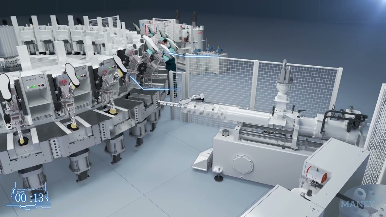 Our full automatic shoes production line