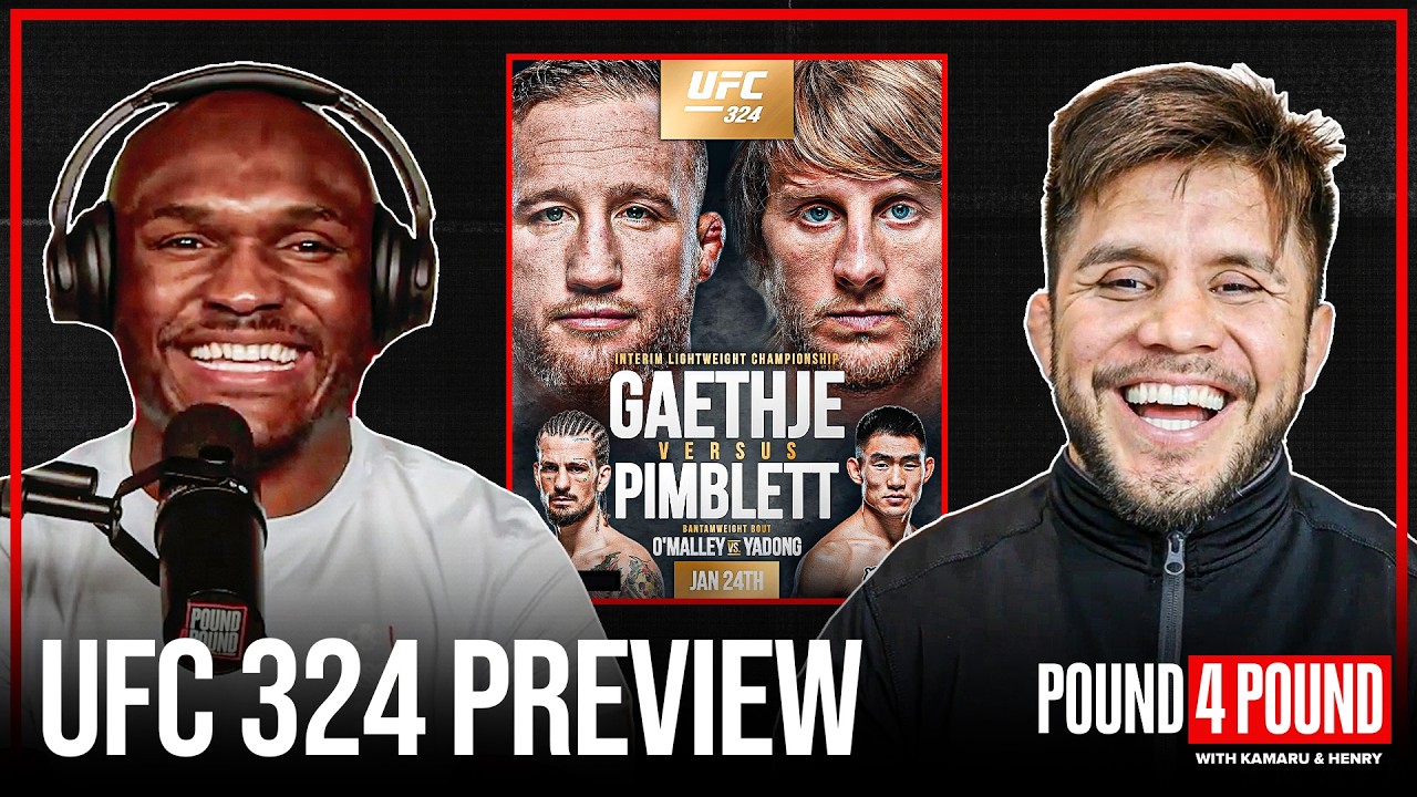 UFC 324 PREVIEW: Justin vs. Paddy, Sean vs. Song, Derrick Lewis, Umar Nurmagomedov! | Pound 4 Pound