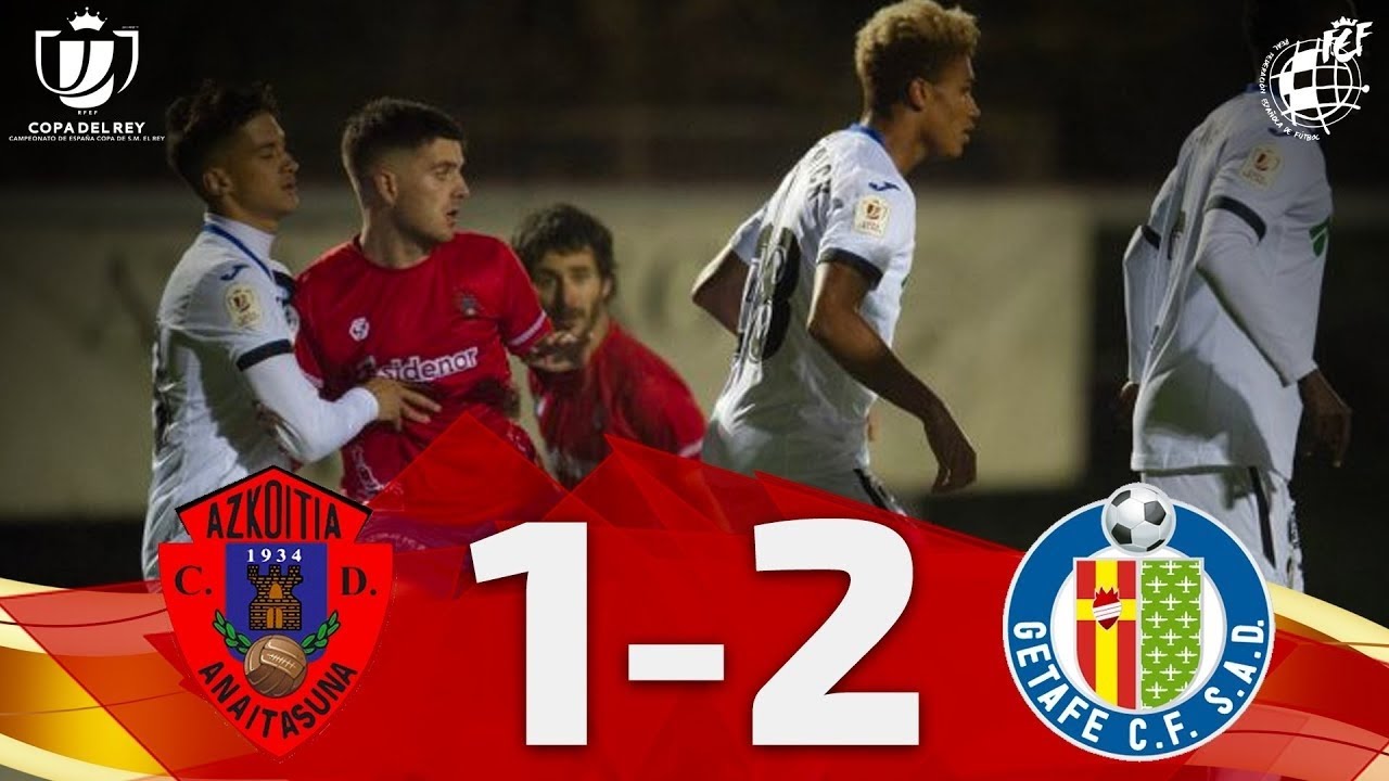 RESUMEN | CD Anaitasuna 1-2 Getafe CF | 1ª eliminatoria Copa de SM el Rey