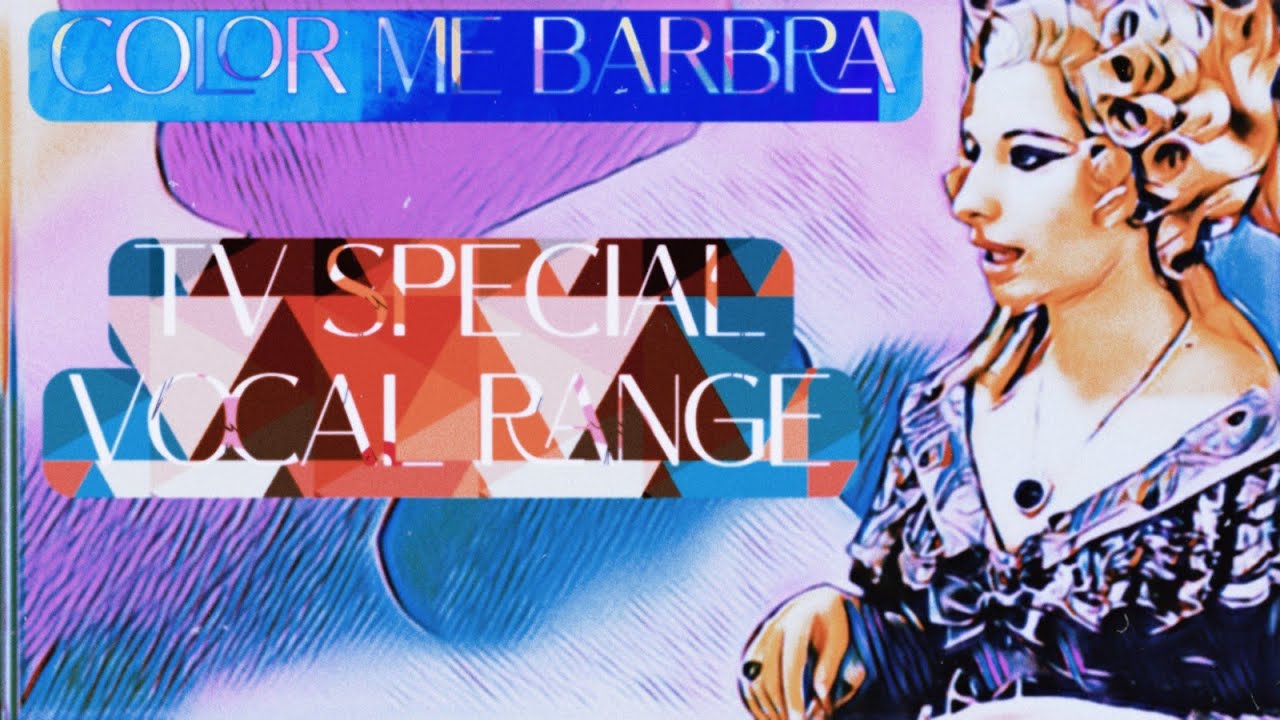 'Color Me Barbra' TV Special Vocal Range G3-A5 | Barbra Streisand #barbrastreisand