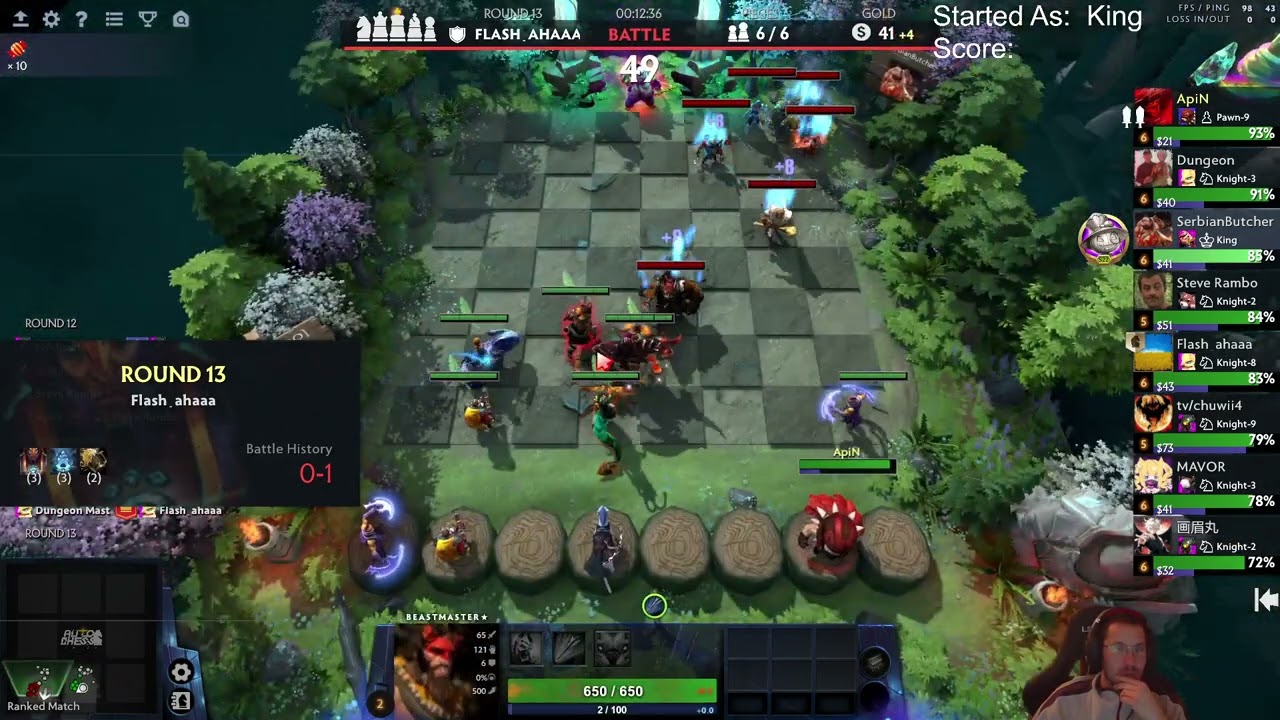 Just Some Dragons! Dota Auto Chess S28!