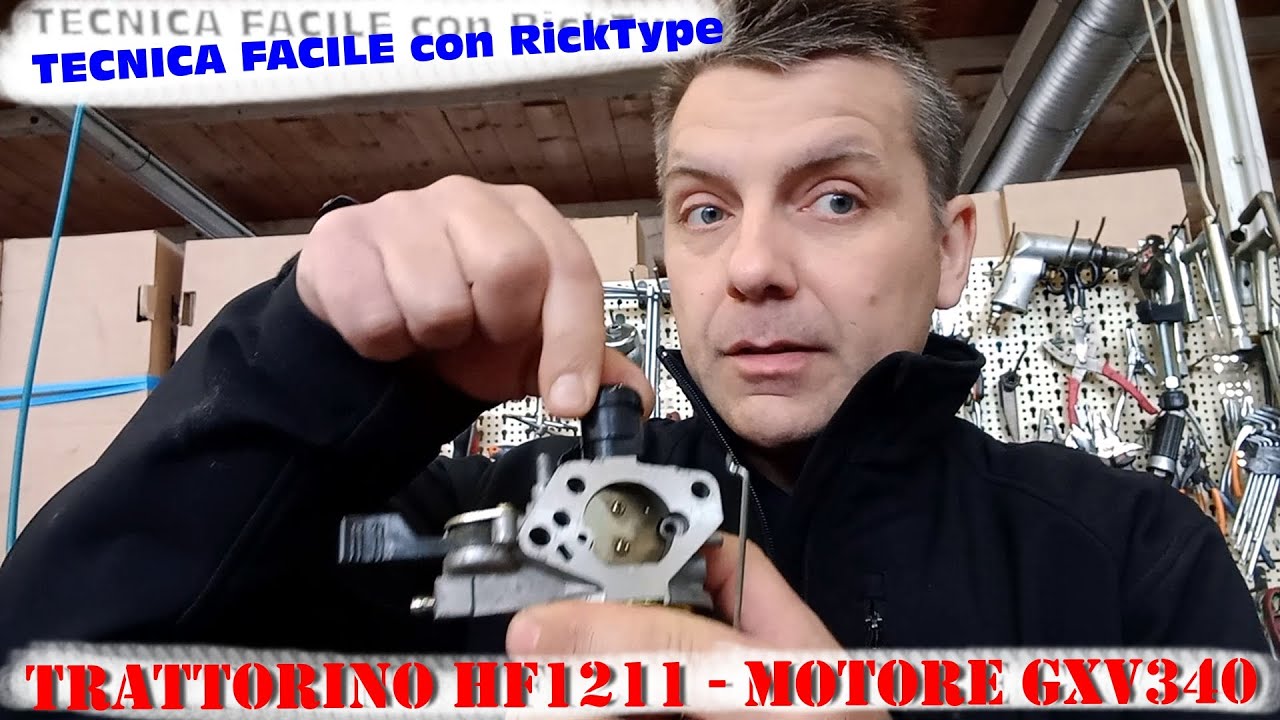 Trattorino Honda HF1211 Manutenzione Motore Carburatore Modifica