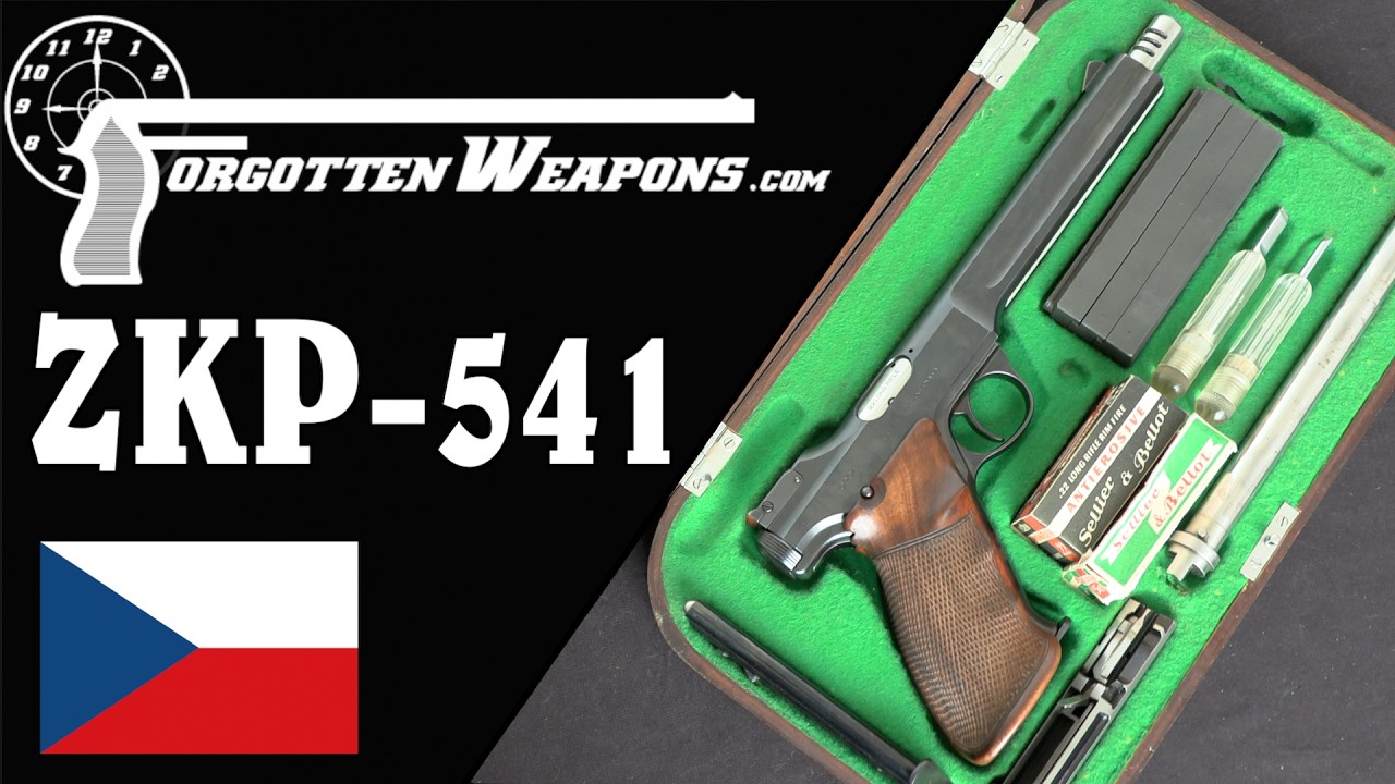 ZKP-541: A Competition Pistol So Complex it was Never Produced