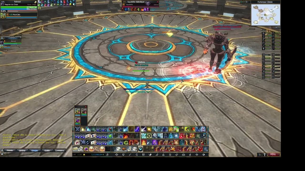 Rappelz - VM   1:30 solo Revived Devil Skeleton Abhuva FR Official