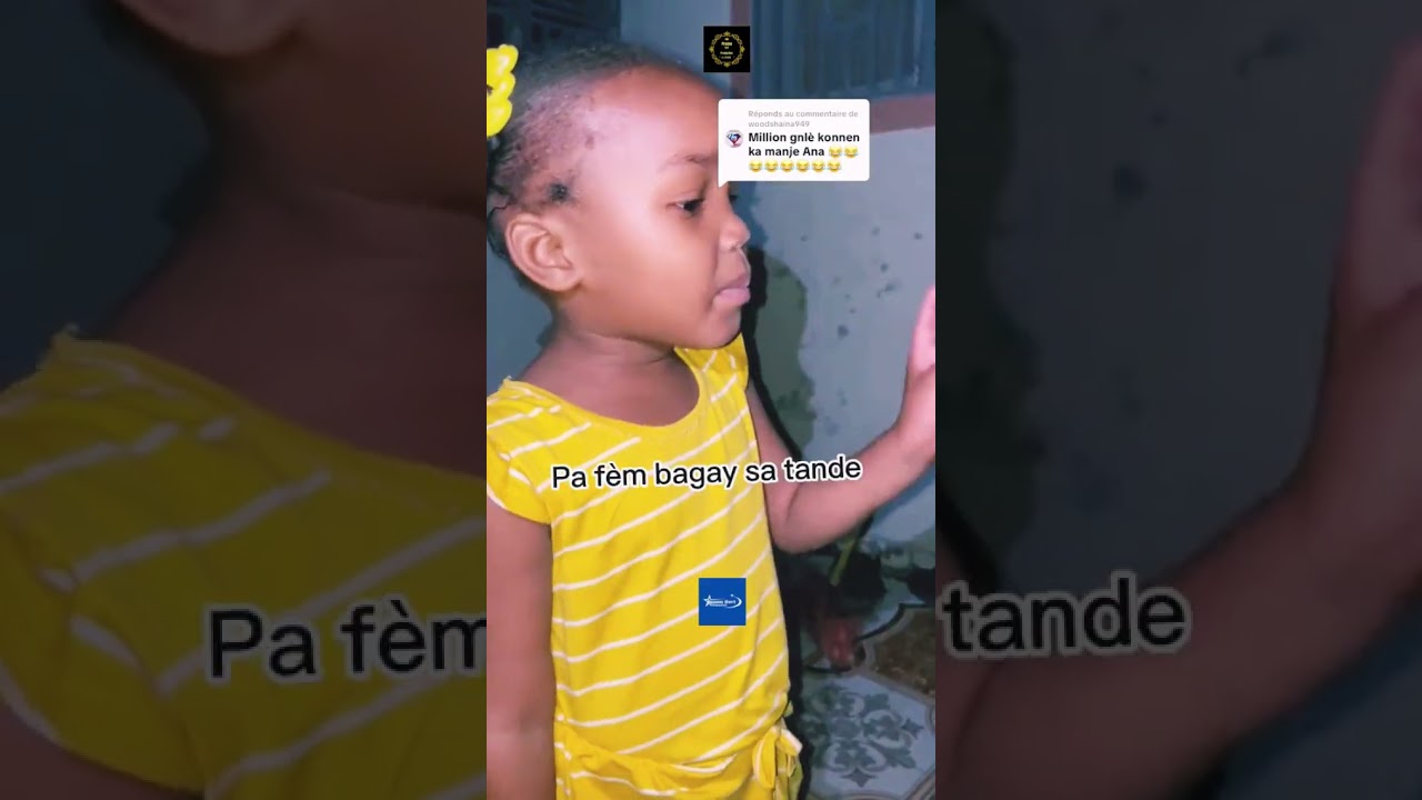 Anna la comedienne et Durag ak million an nou swiv ansanm #duet #comedymove #babygirl #love #duo