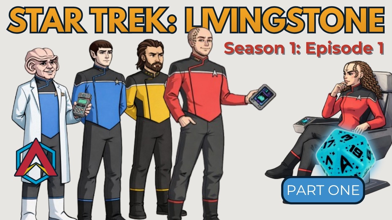 Star Trek Livingstone RPG: S01E01 Kobayashi Maru Modiphius RPG Adventures