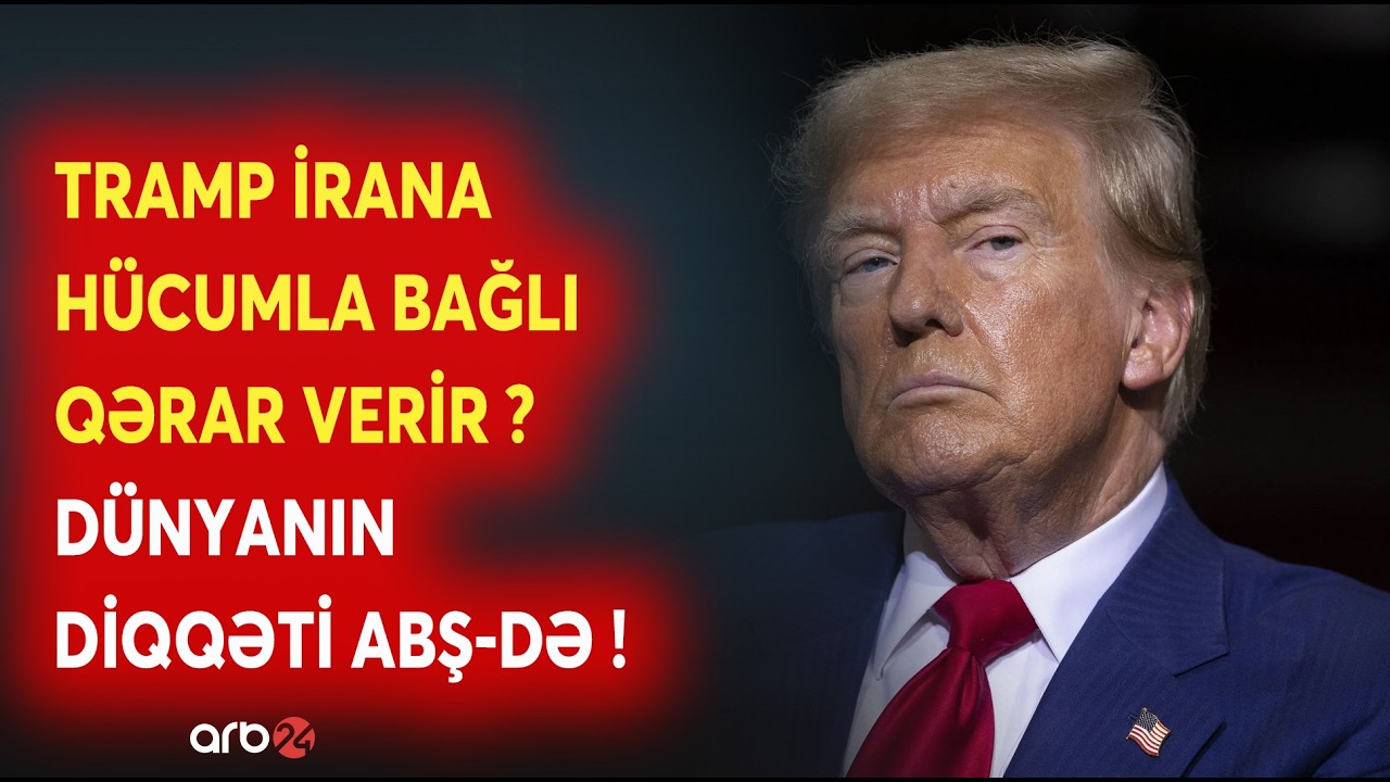 SON DƏQİQƏ! ABŞ-nin əsas hədəfi BƏLLİ OLDU - Xameneyiyə qarşı SUİ-QƏSD EHTİMALI - NƏ BAŞ VERİR?