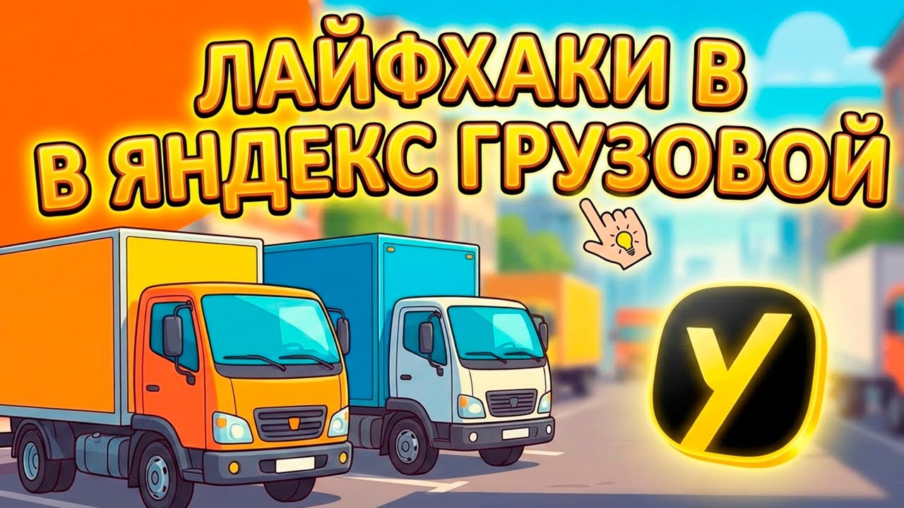 🔥ЛАЙФХАКИ В ЯНДЕКС ГРУЗОВОЙ 