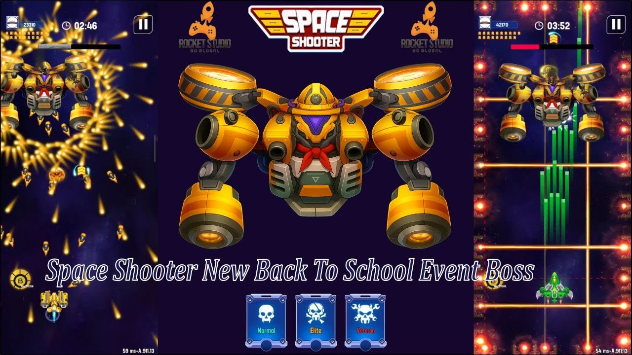 🚀 Space Shooter 2025 | Back To School Event Full Review & Gameplay By Apache Gamers 🎮