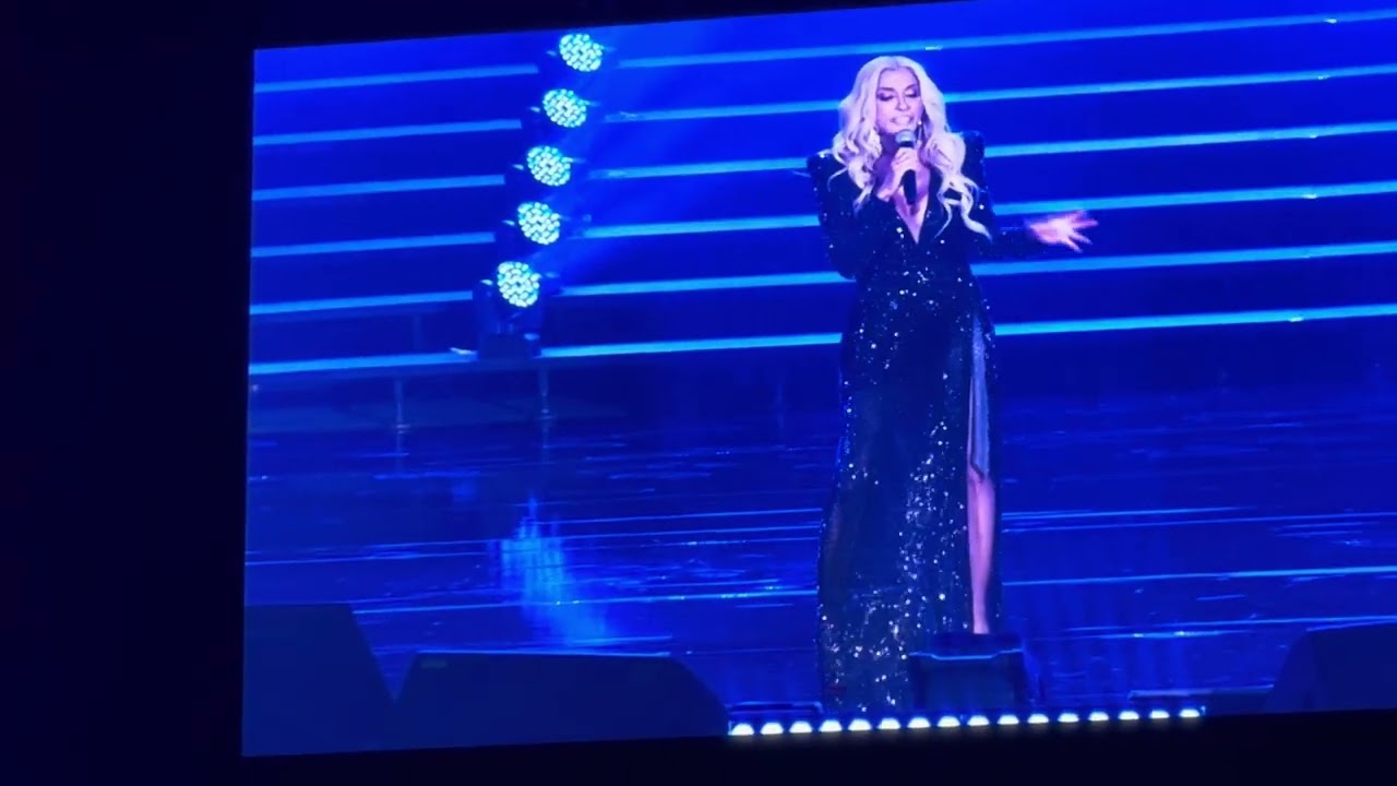 De que te vale fingir. Yuri y Cristian Castro Unidos en el escenario tour Auditorio Nacional