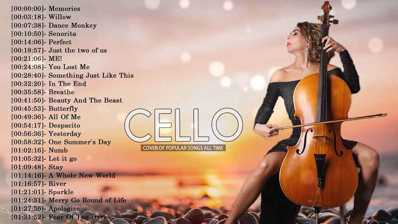 Top 40 Cello Covers of Popular Songs 2026 - Best Instrumental Cello Covers Songs All Time