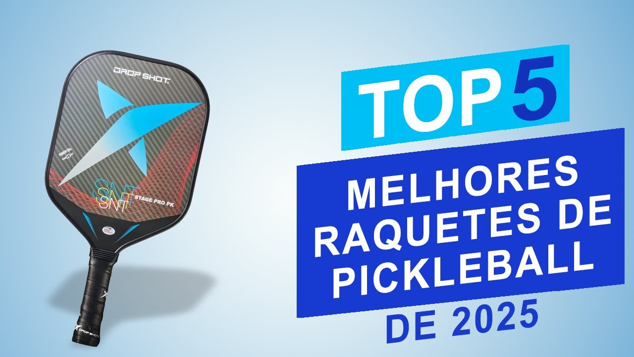 As Top 5 Melhores Racketes de Pickleball em 2025