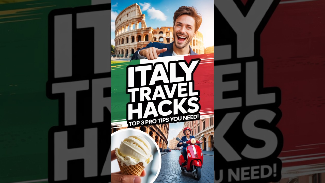 Top 3 pro travel tips for Italy 🇮🇹 | Pro travel tips #italytraveltips #italytravel #worldsupremetour