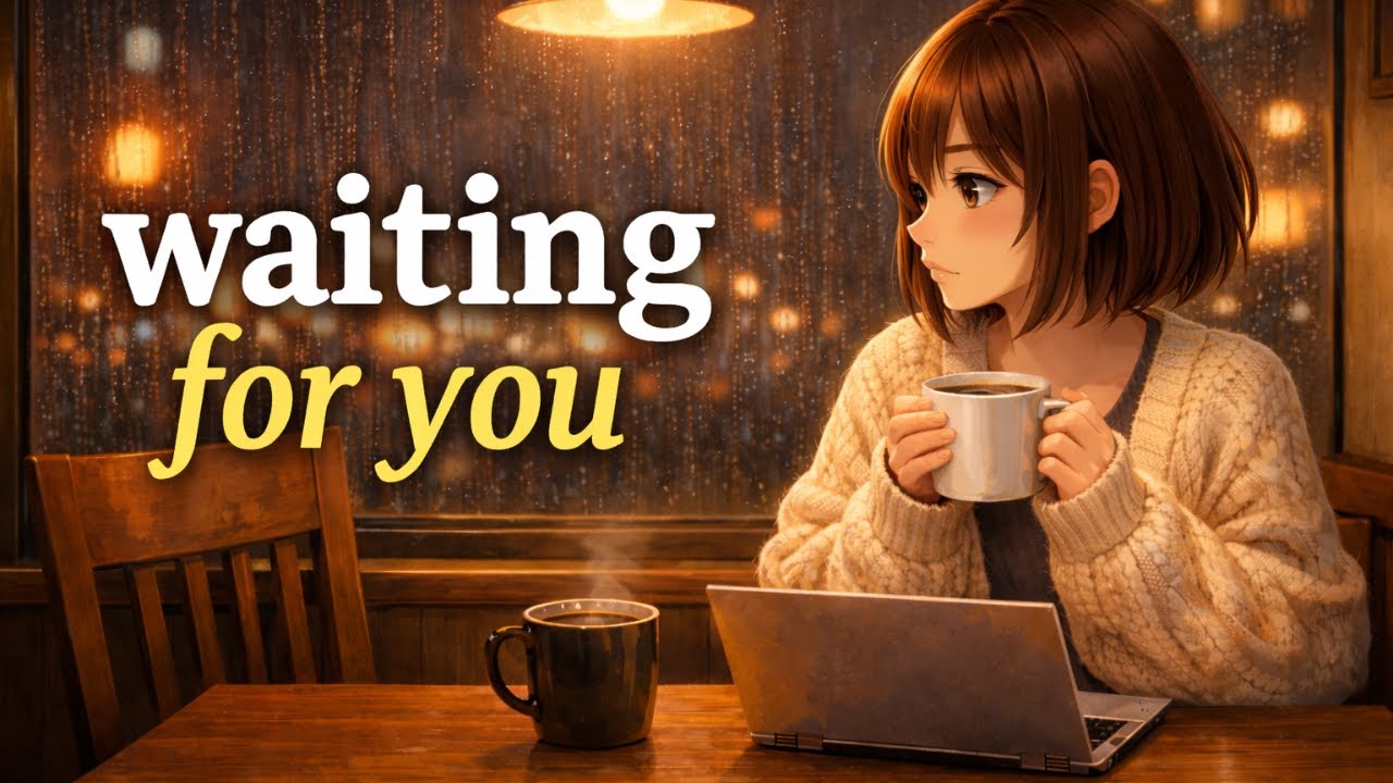 STUDY WITH ME at a rainy night cafe | lofi + rain 🌧️ | 2 hours pomodoro 25/5