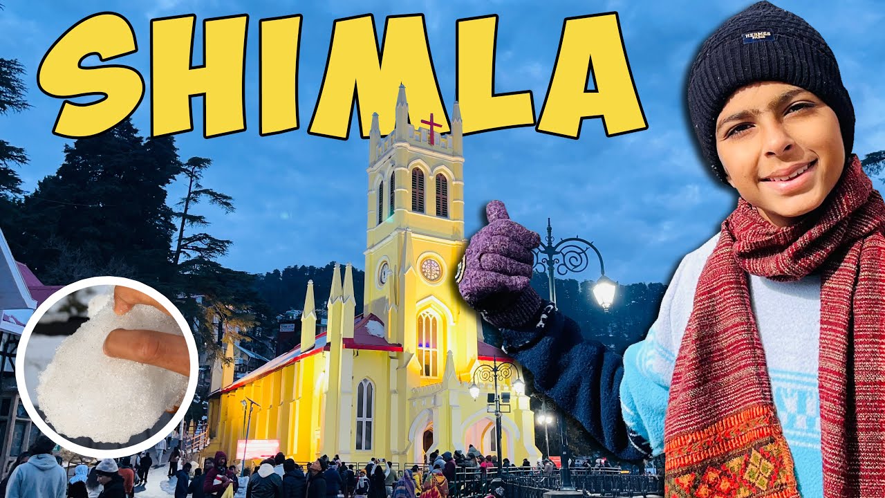 Shimla Snowfall on 28 Jan 2026 ❄️ | Food, Mall Road & Market |